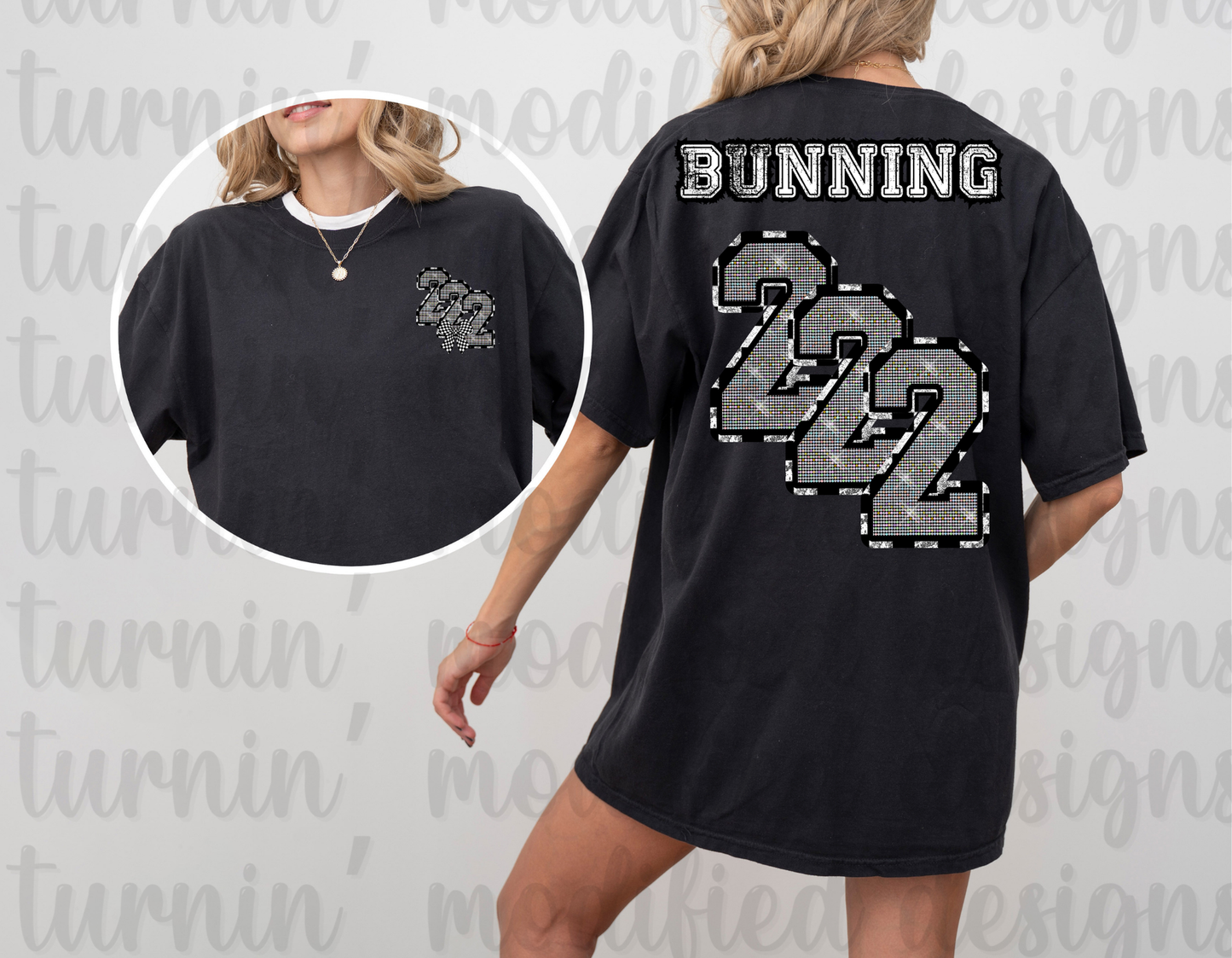 Custom Last Name W/ Custom Number