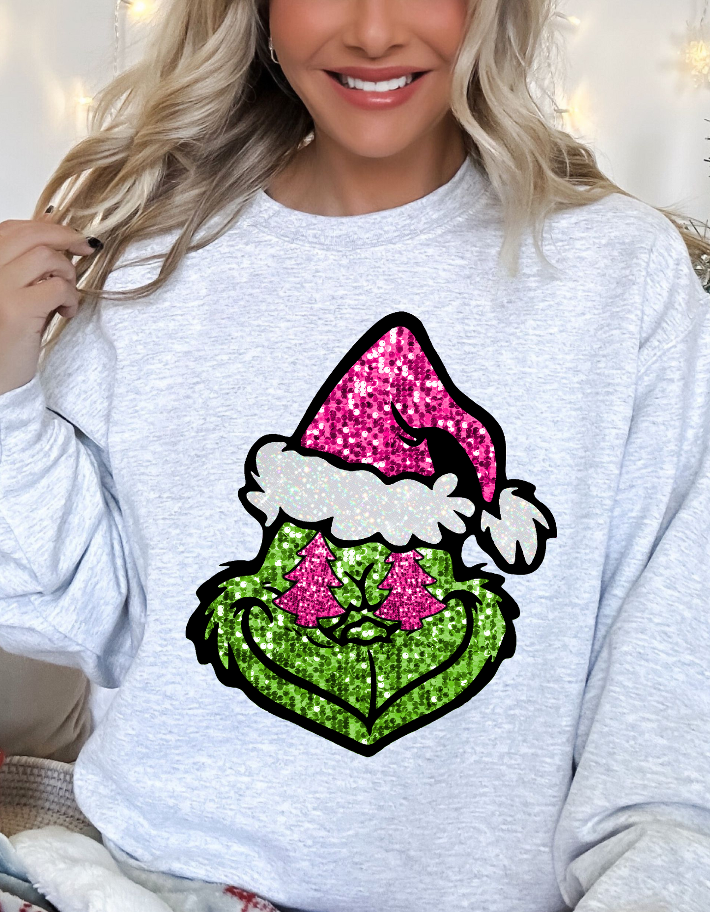 Faux Grinch Christmas Tree