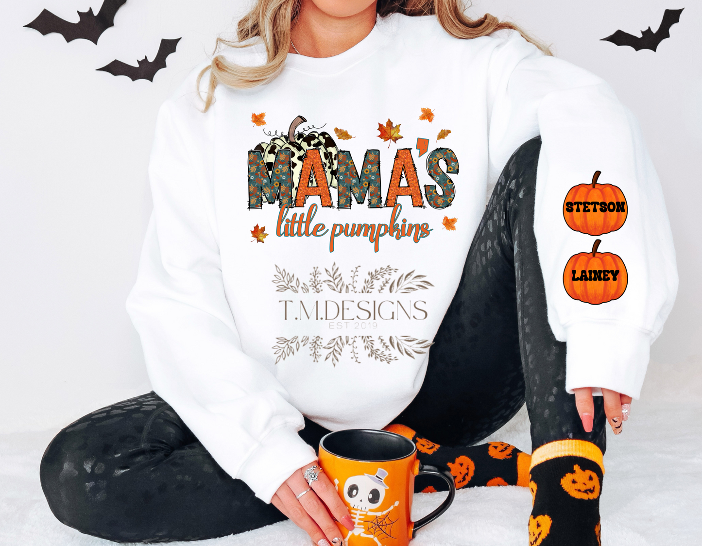 Mama's Loves Her Pumpkins