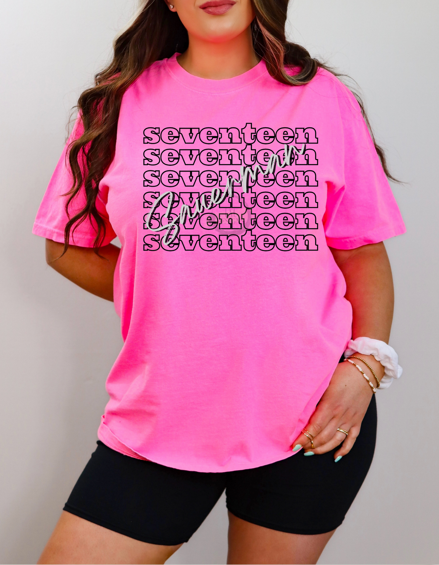 Number Stacked With Last Name