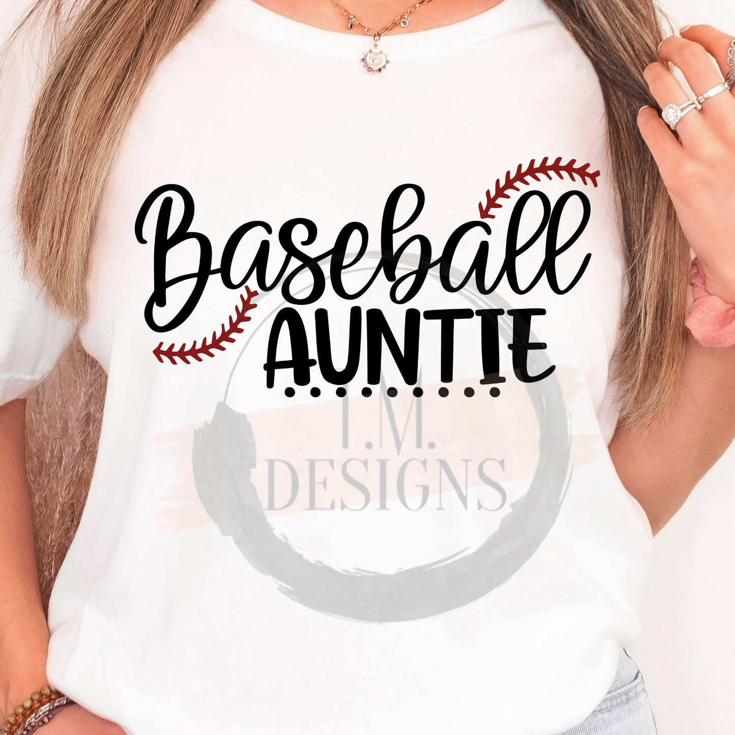Baseball Auntie Seams
