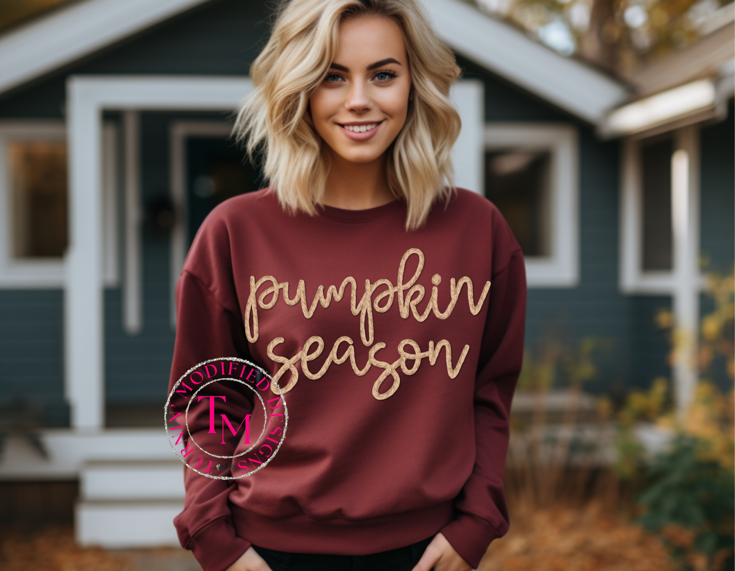 Stitched Pumpkin Season