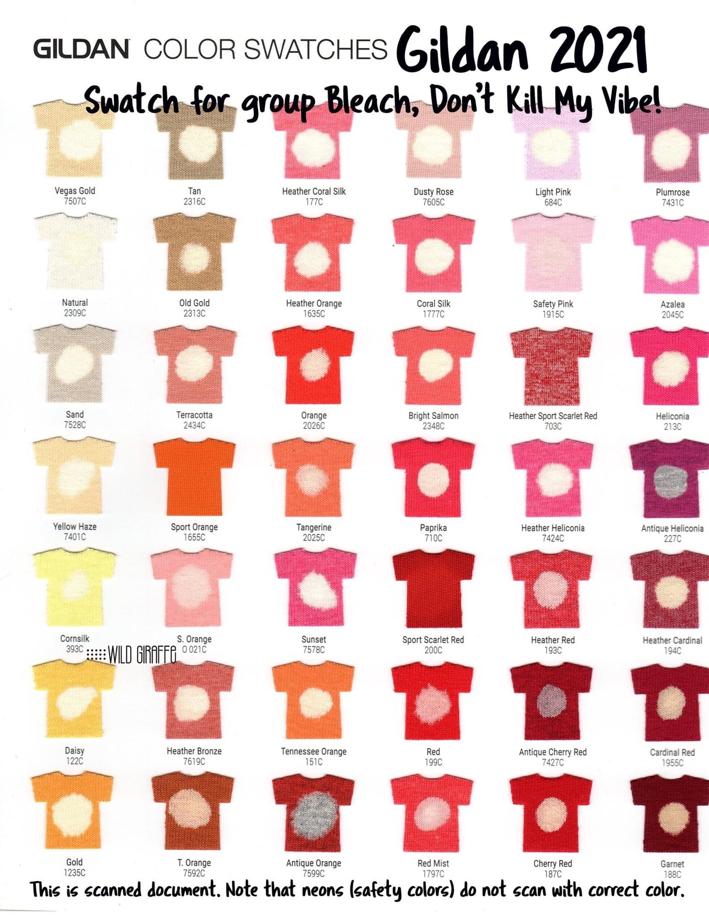 Bleached Checkered Kind of Day