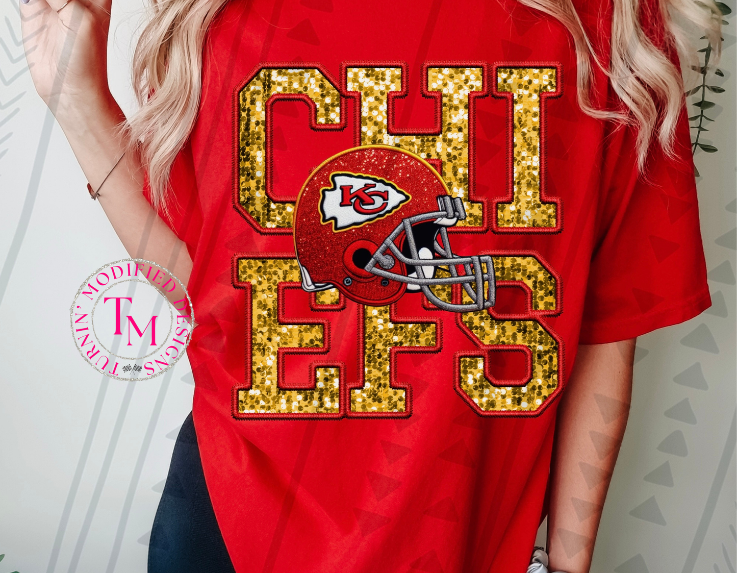 Faux Teams W/ Helmet