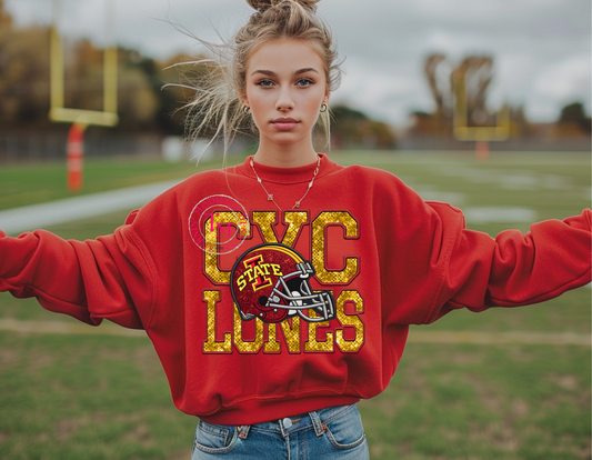 Cyclones Faux Glitter