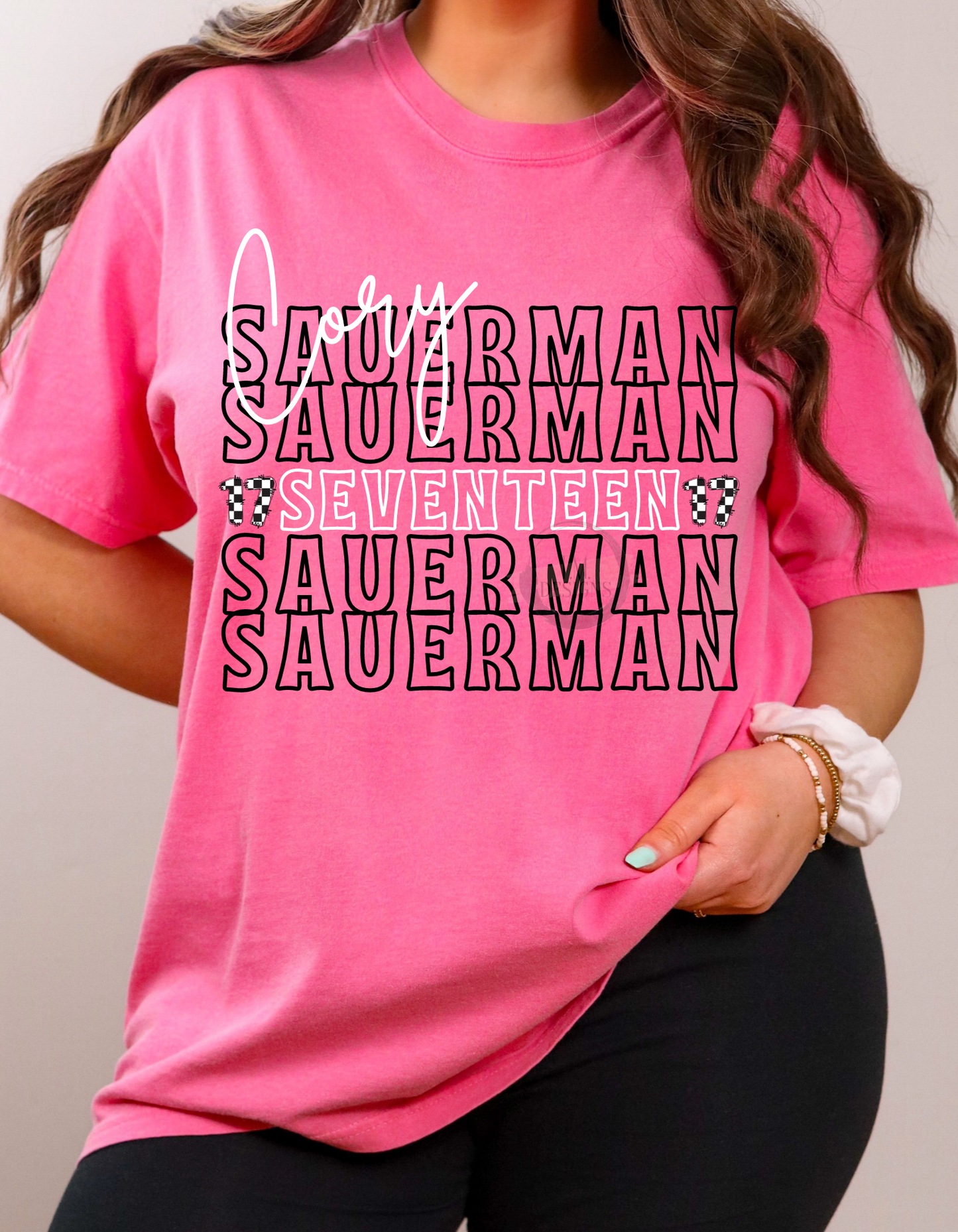 Stacked Custom Names