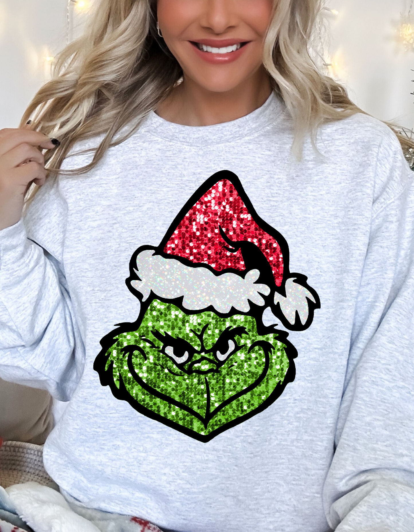 Faux Grinch Glitter