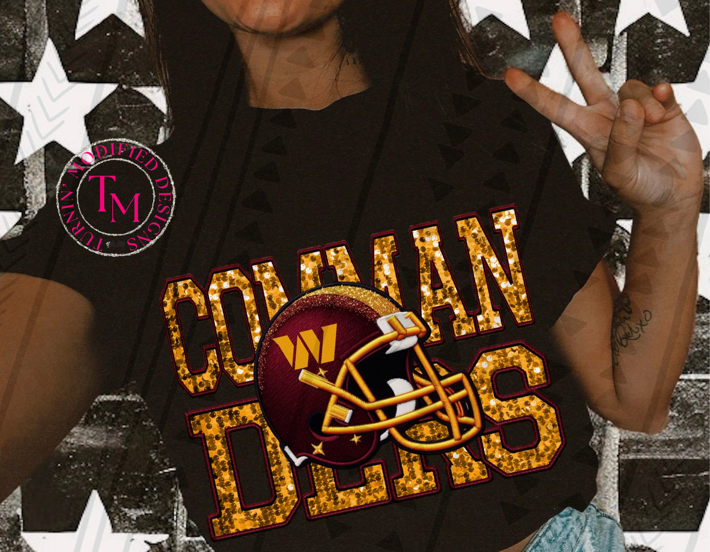 Faux Teams W/ Helmet