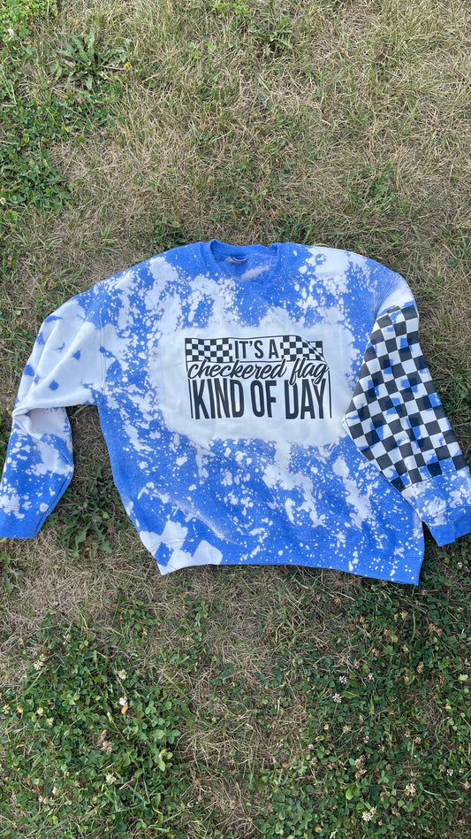 Bleached Checkered Kind of Day