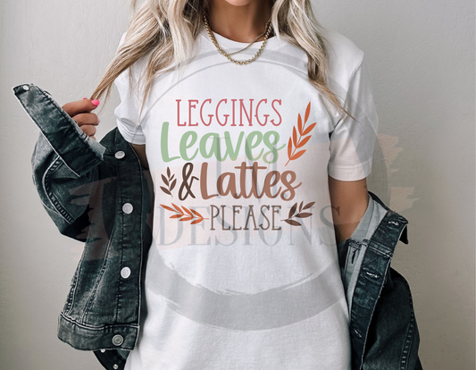 Leggins, Leaves, Latte's