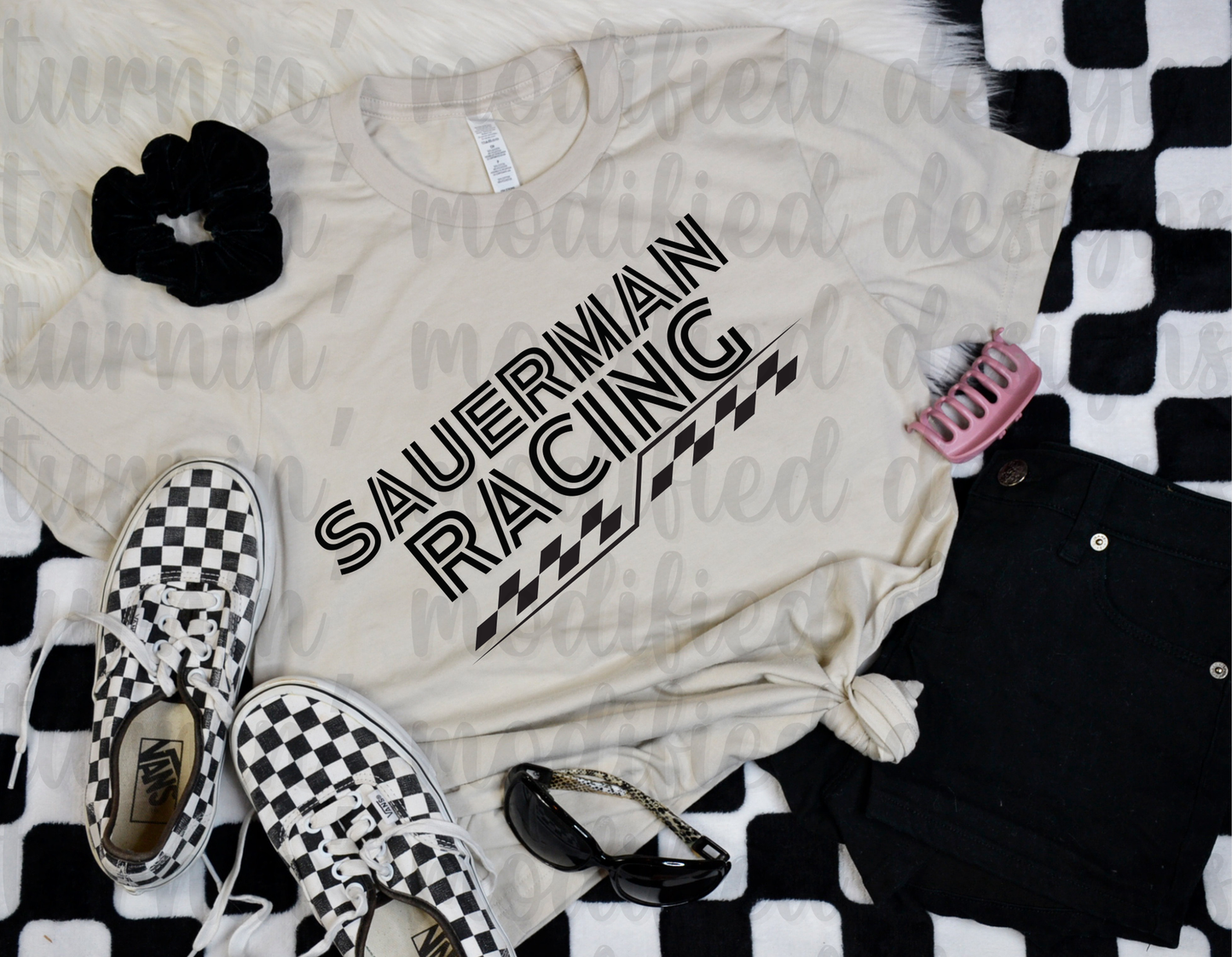 Diagonal Name Racing