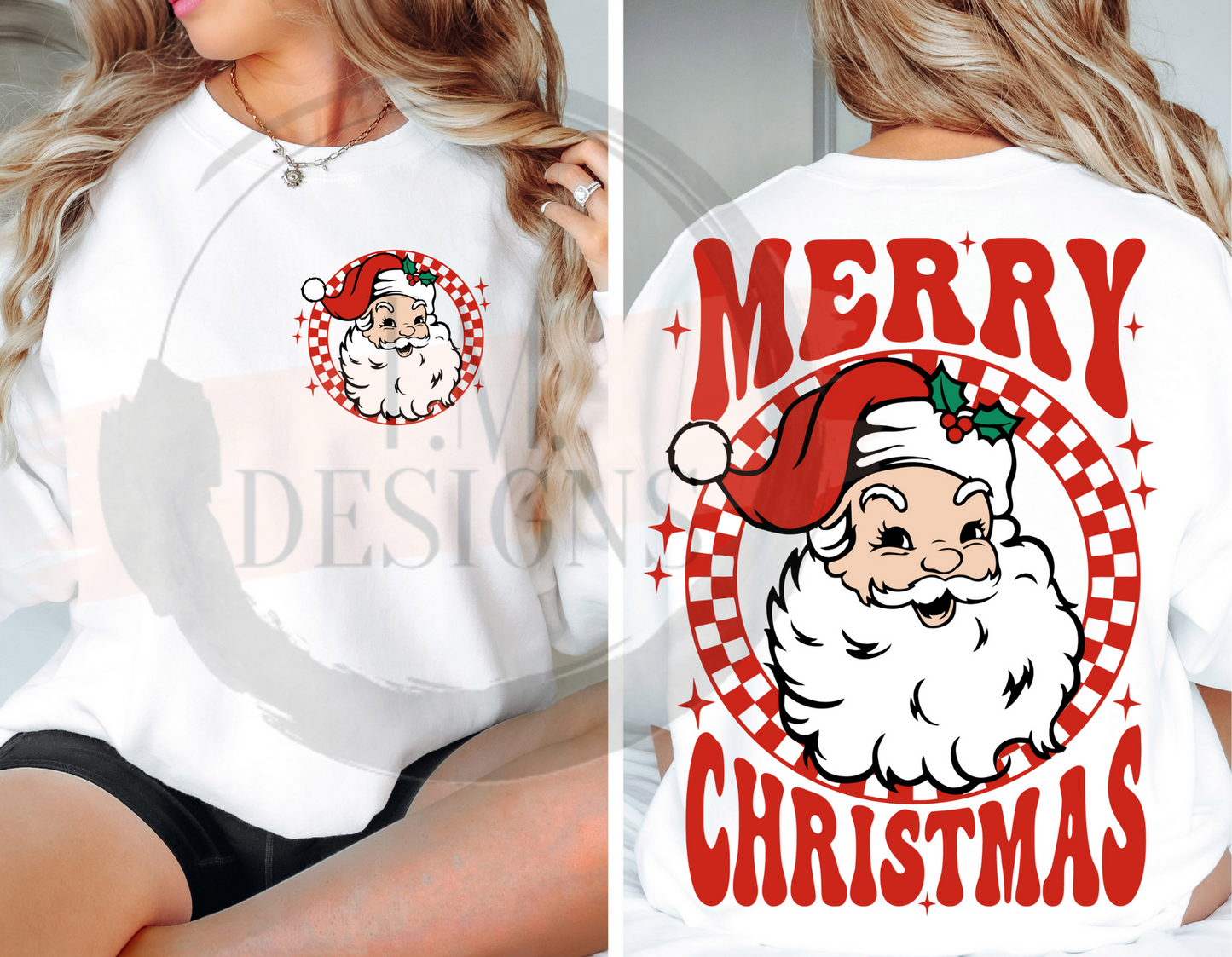 XL Merry Christmas W/ Pocket