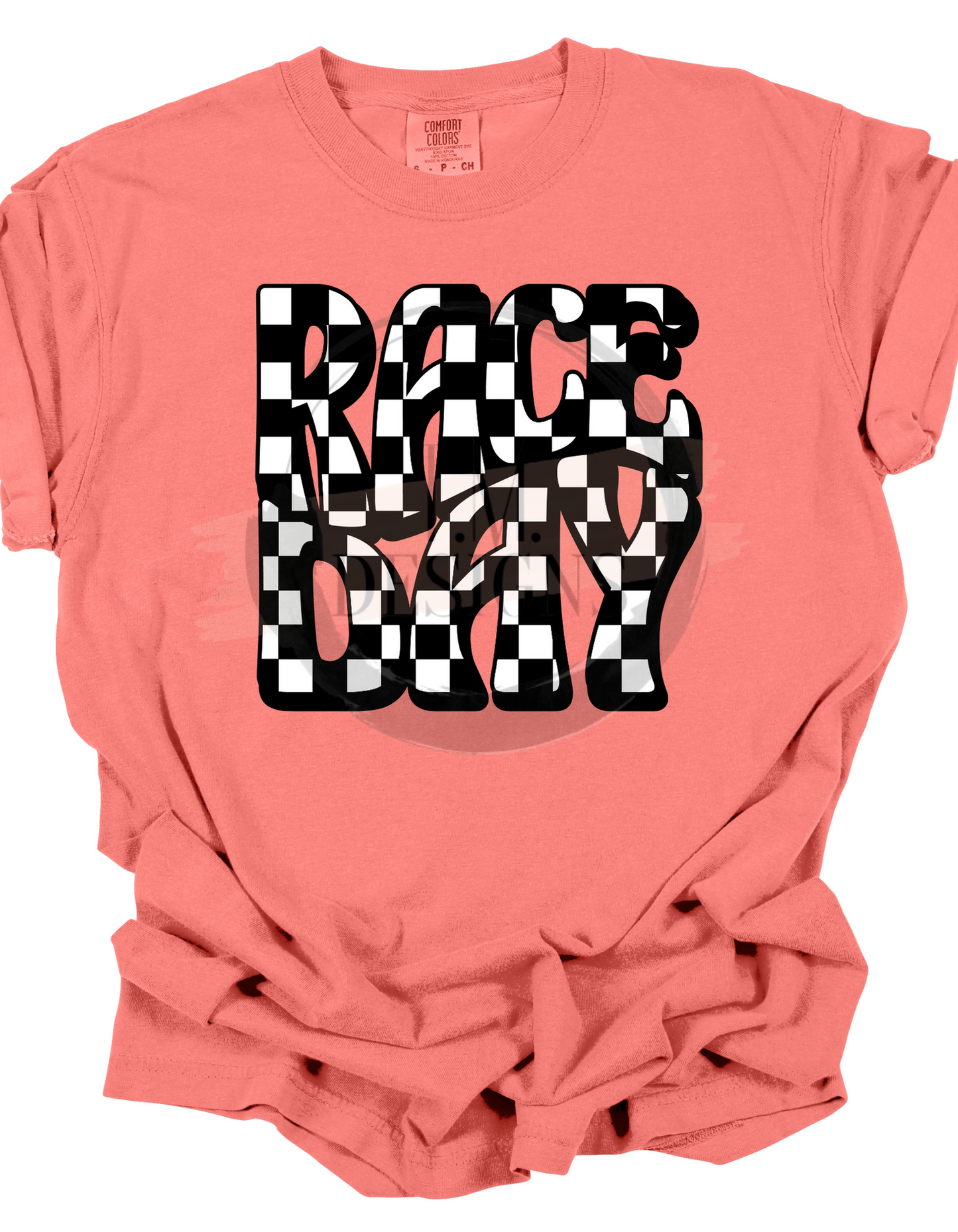 Checkered Race Day Retro