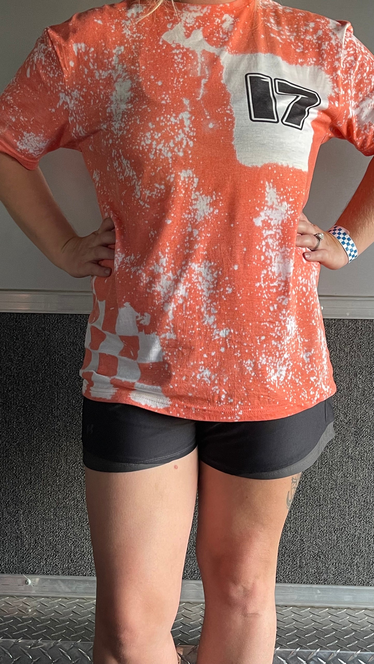 Custom Bleached Number & Last Name