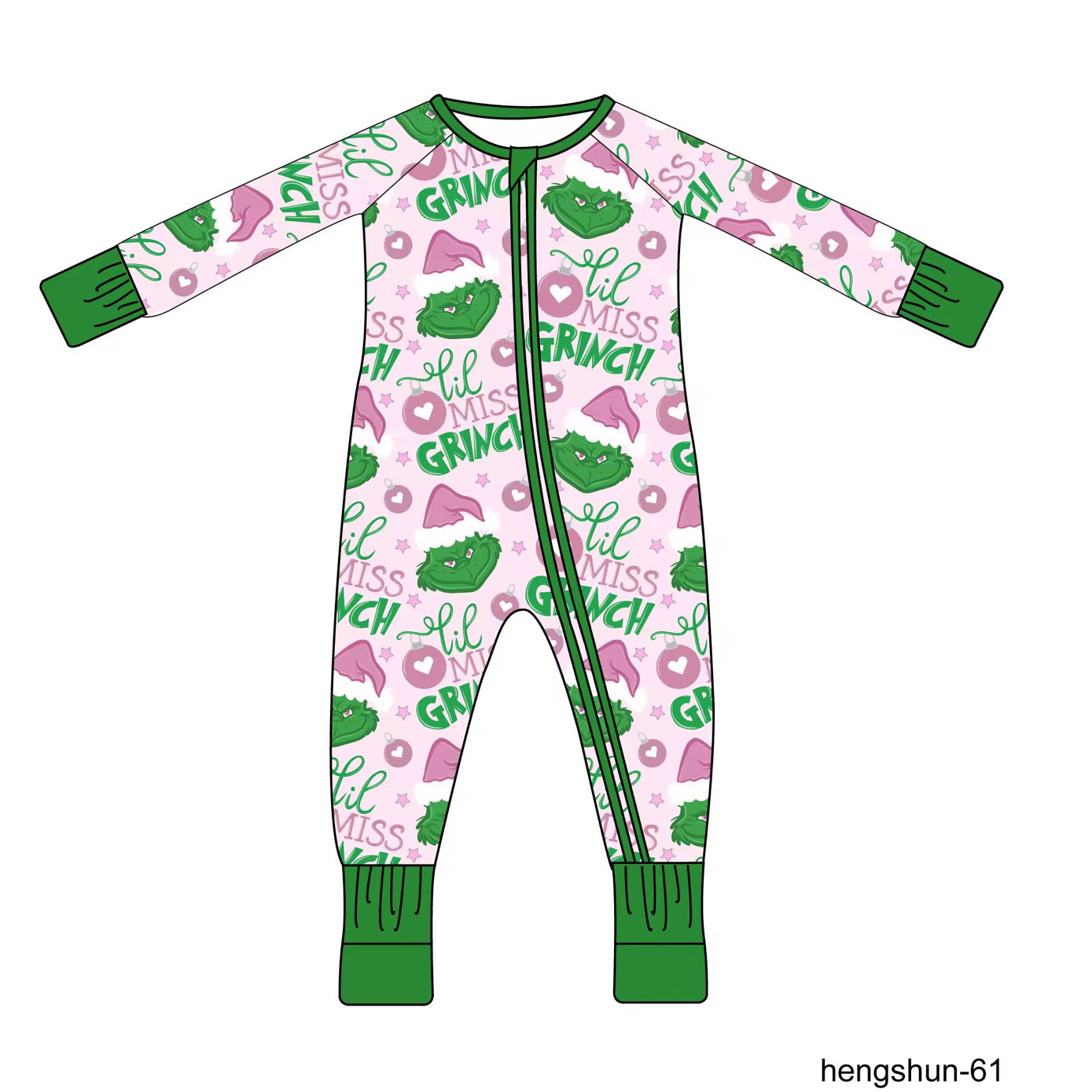 Lil Miss Grinch Bamboo