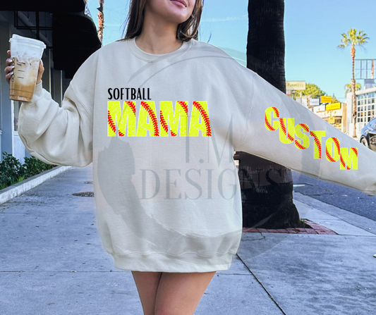 Softball, Baseball Custom Sleeve