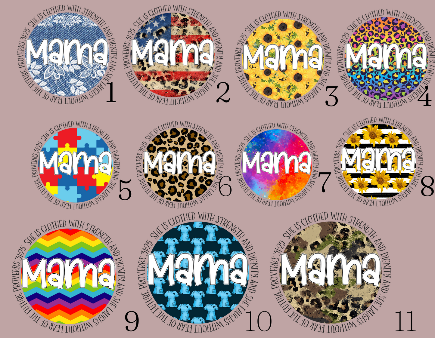 Clothed in Strength MaMA