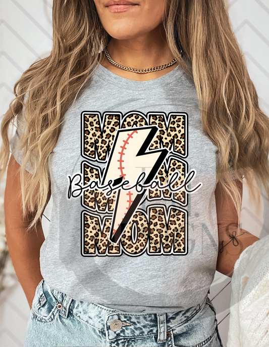 Stacked Mom Baseball