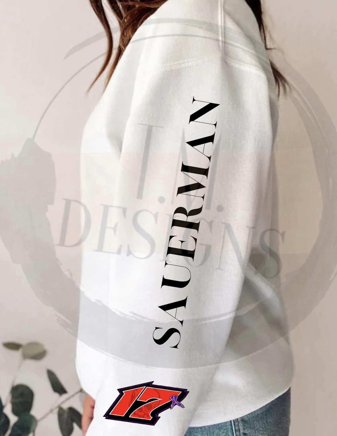 Custom Sleeve W/ Number