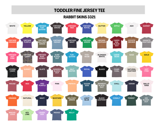 Toddler Fine Jersey Tee